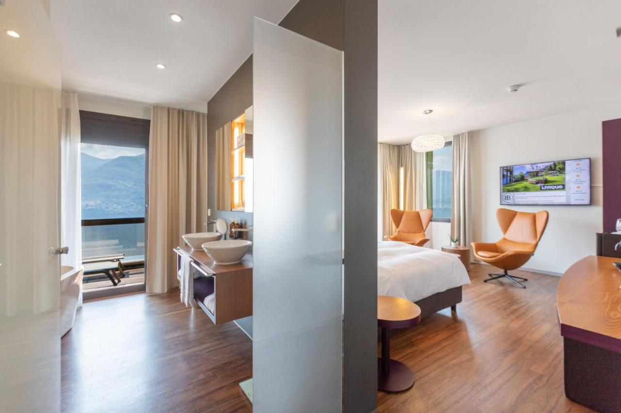 Parkhotel Brenscino Бриссаго Экстерьер фото
