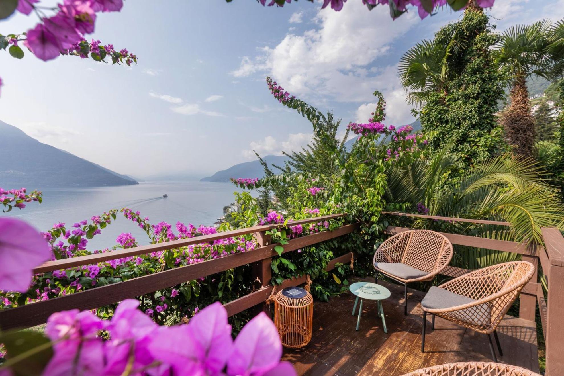 Parkhotel Brenscino Бриссаго Экстерьер фото